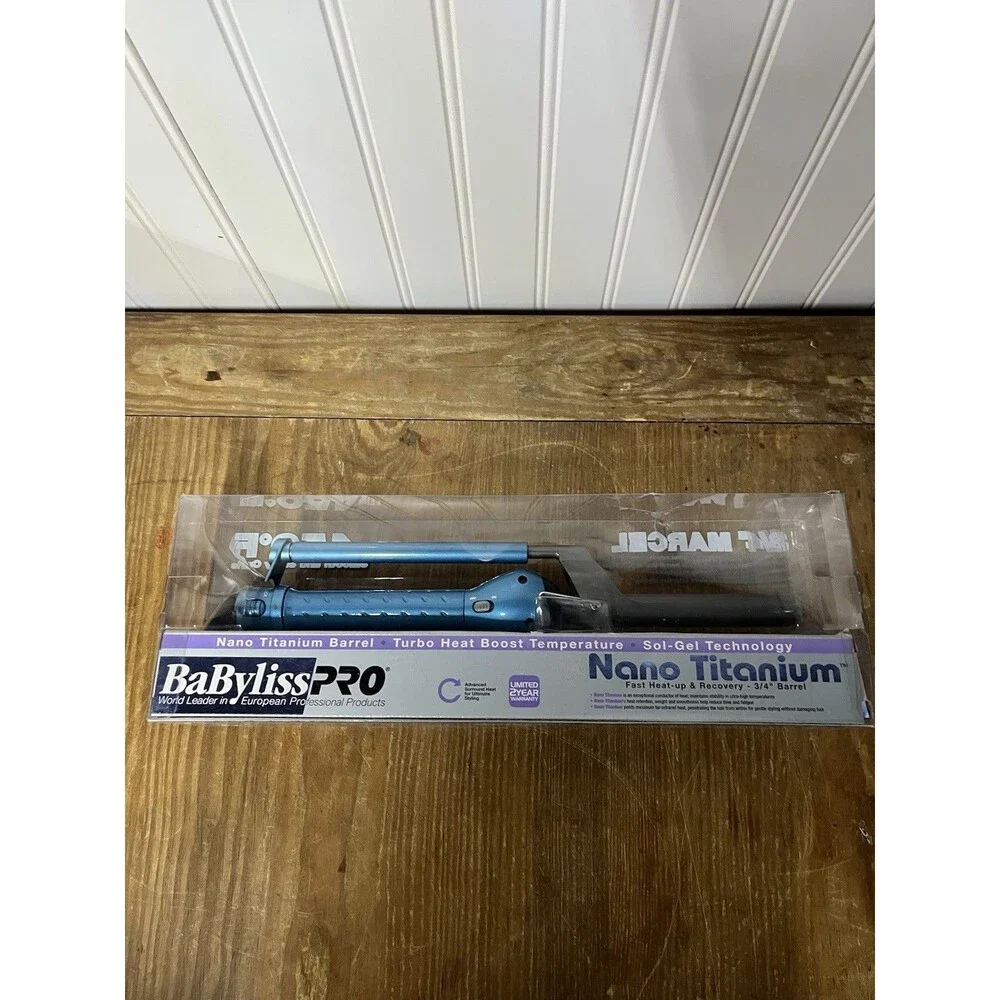 BabylissPro Nano Titanium MARCEL Curling Iron 3/4